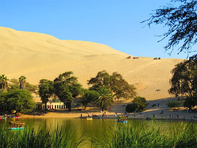 Huacachina oasis- A miracle city hide in sand dunes